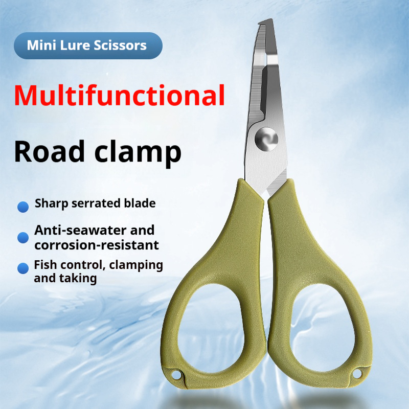 Fishing Hook Sharpener - Mini ciseaux multifonctionnels Luya pêche ciseaux