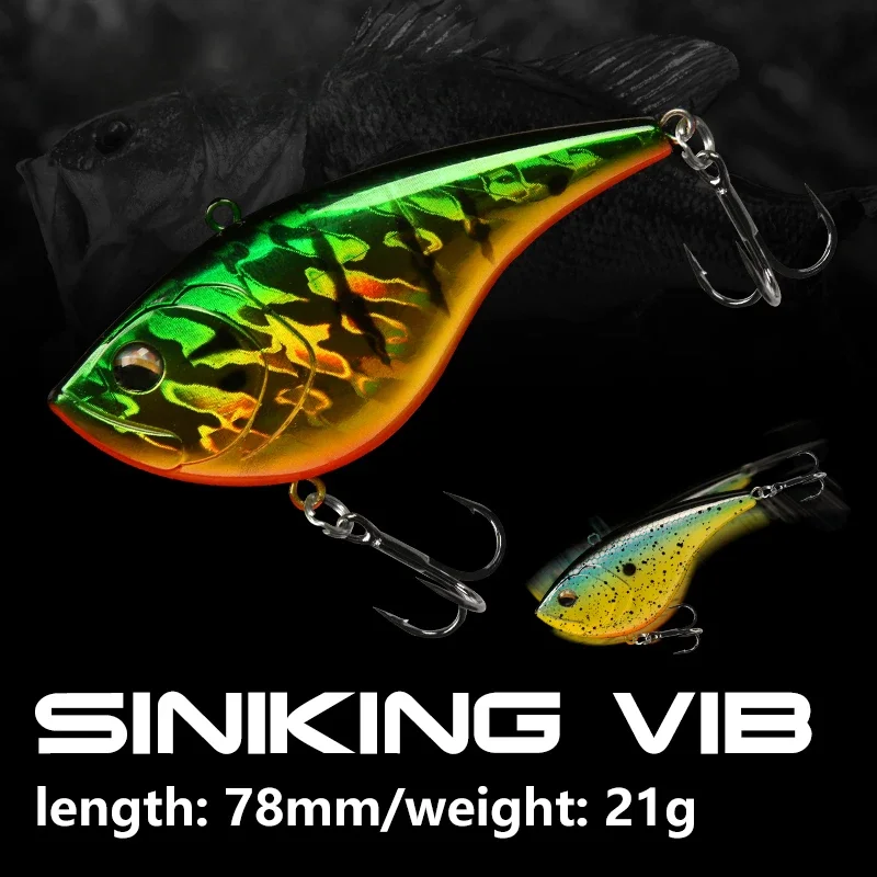 Fishing Hook Treble - 21g/78mm VIB leurre de pêche appâts