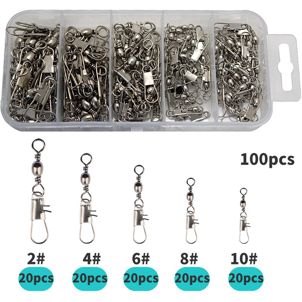 Fishing Hook - Roulement de pêche en acier inoxydable,