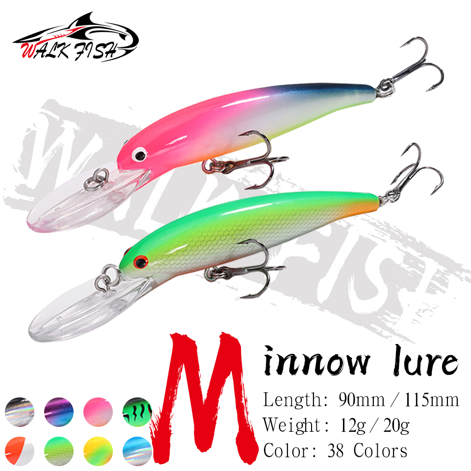 WALK FISH 12g 20g flottant gra - Fishing Hook Size avis et prix