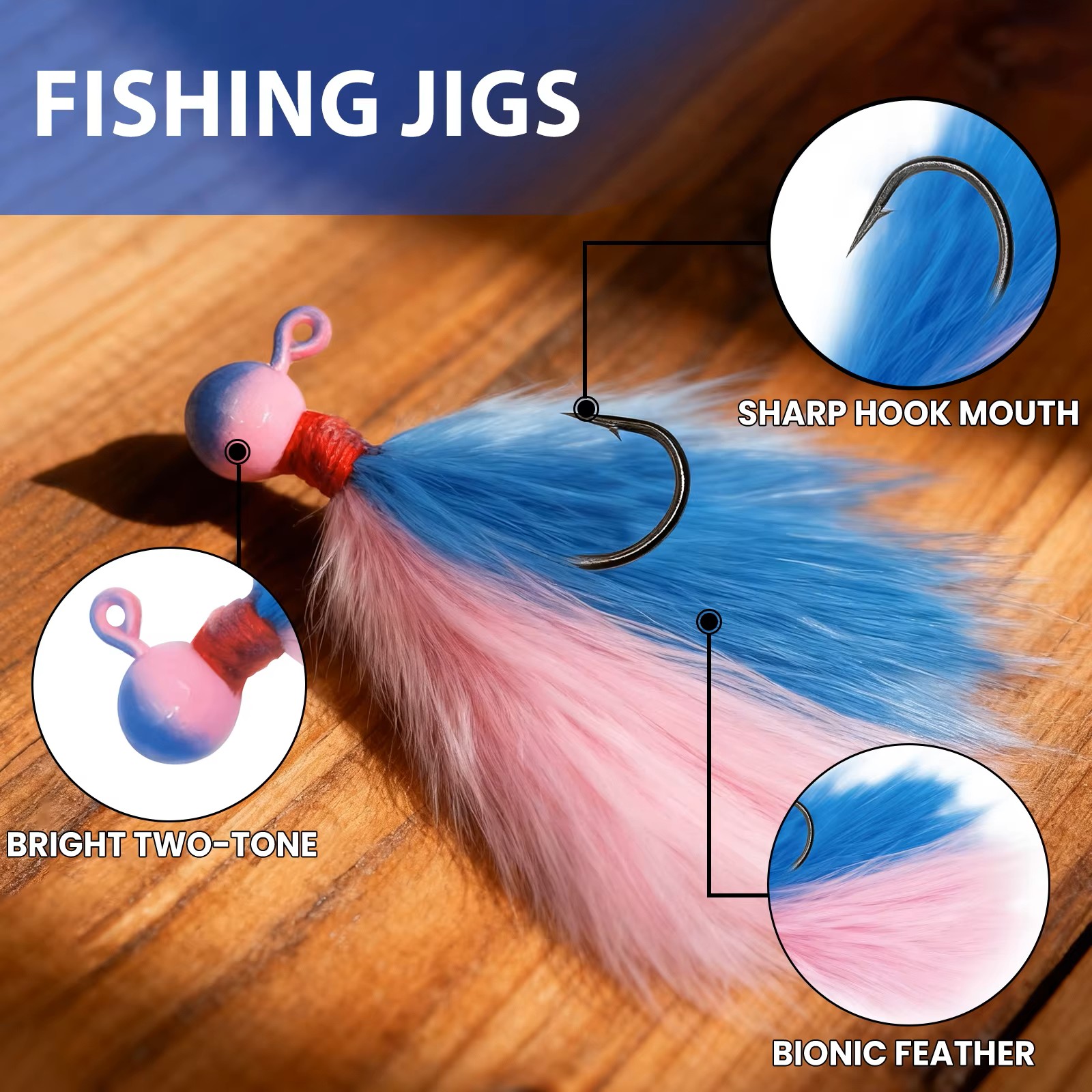 Kit de leurres de pêche en mar - Fishing Hook Assortment avis et prix