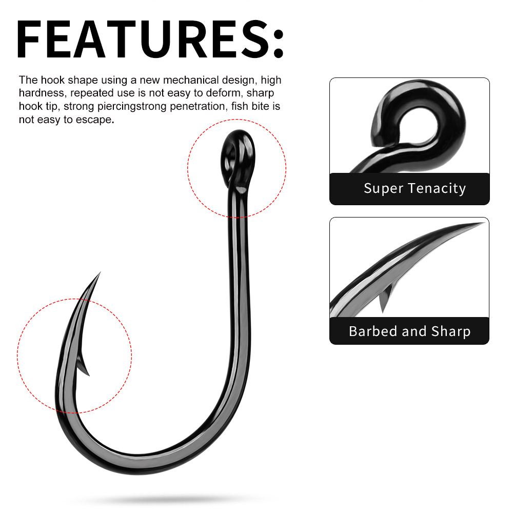 Hameçons de pêche à Tube barbe - Fishing Hook Assortment avis et prix