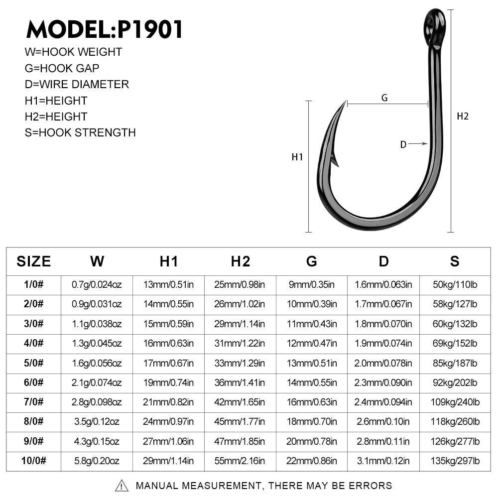 Hameçons de pêche à Tube barbe - Fishing Hook Assortment avis et prix